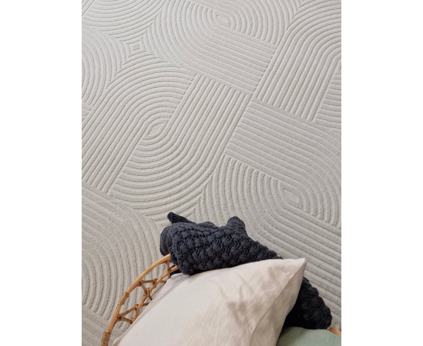 Nordic Home Cordelia Shell Gångmatta Creme 80x250