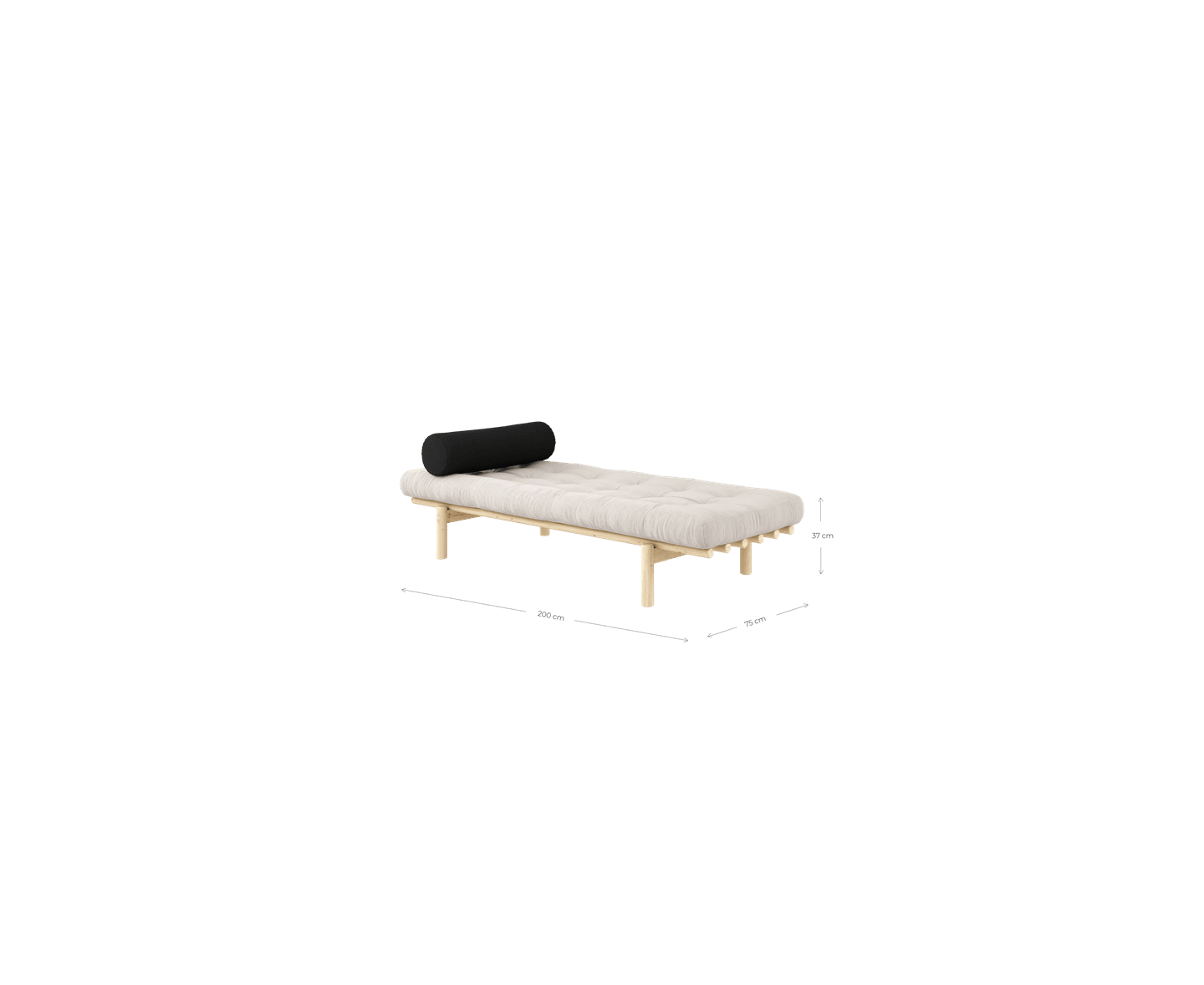 Karup Design Next Dagbädd Natur/Ivory Manchester 200cm