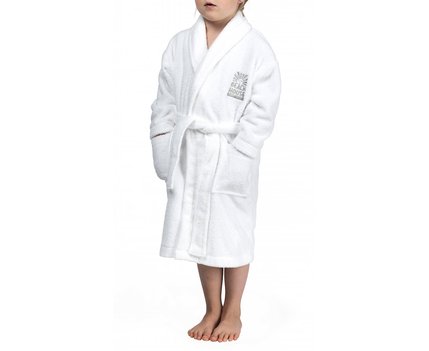 Beach House Company Softie Barnmorgonrock White 2-4 år