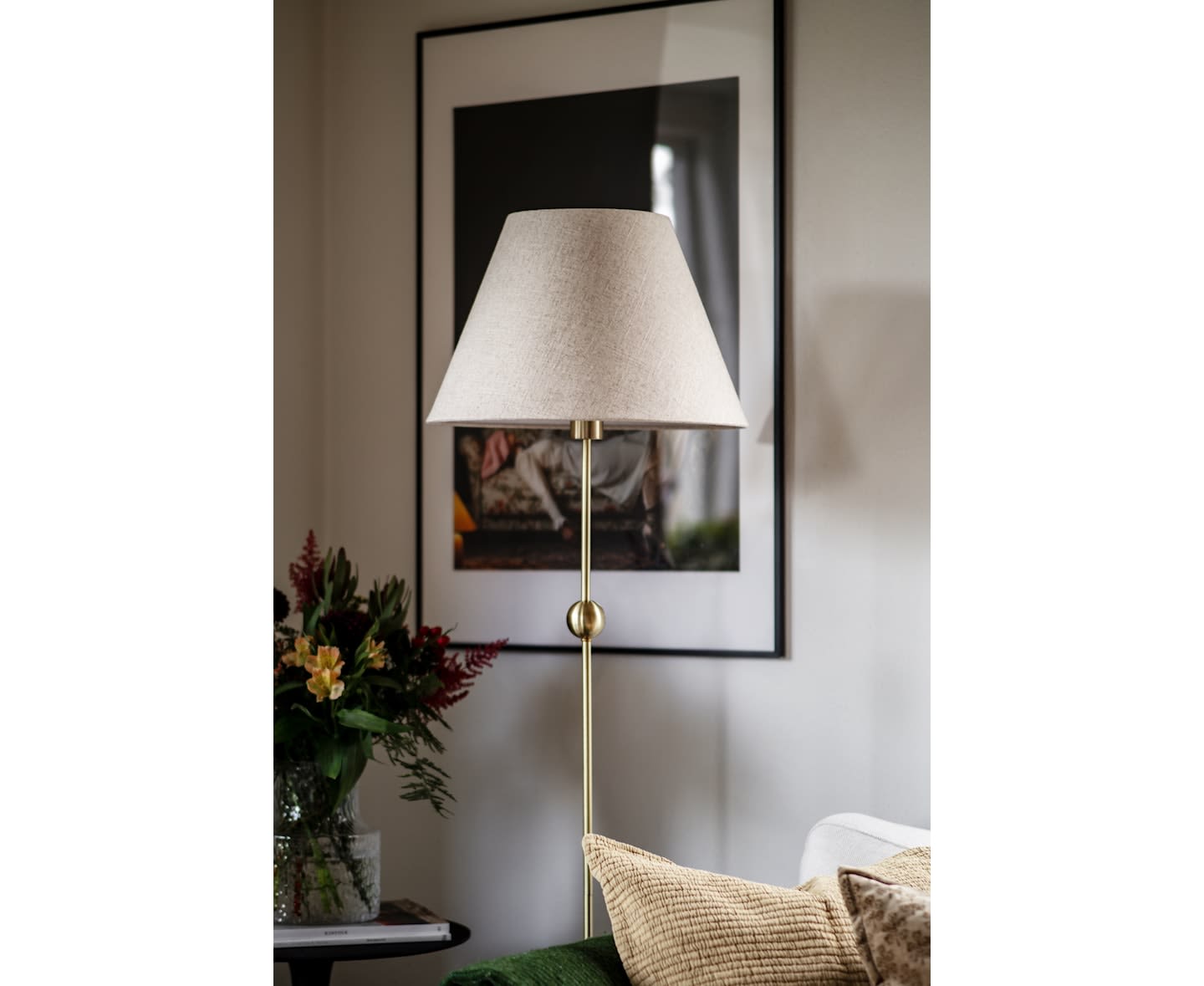 Globen Lighting Sigrid Lampunvarjostin Beige 40 cm