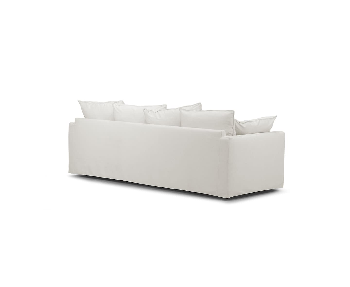 Sleepo Blair 3-Seters Sofa Hvit 246cm