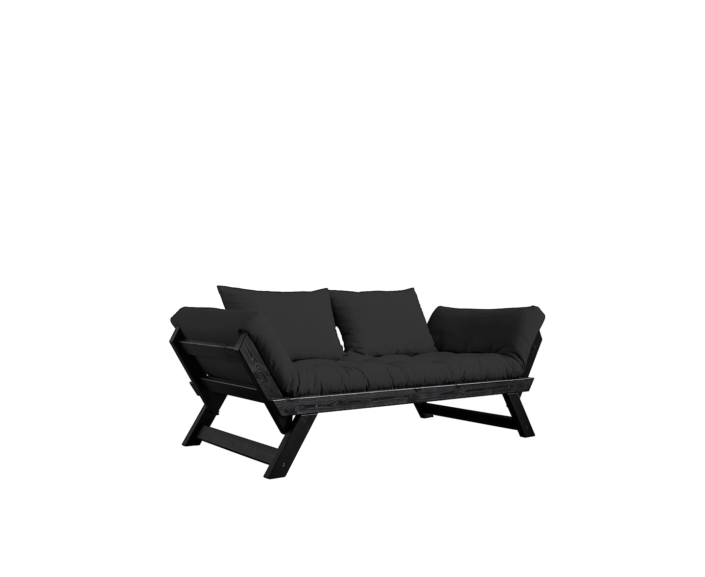 Karup Design Bebop Dagbädd Svart/Dark Grey 174cm