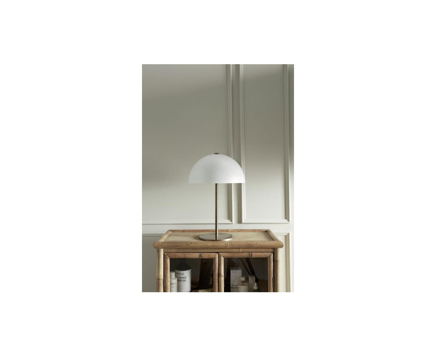 Wikholm Design Monaco Bordslampa White/Antique Brass 48cm