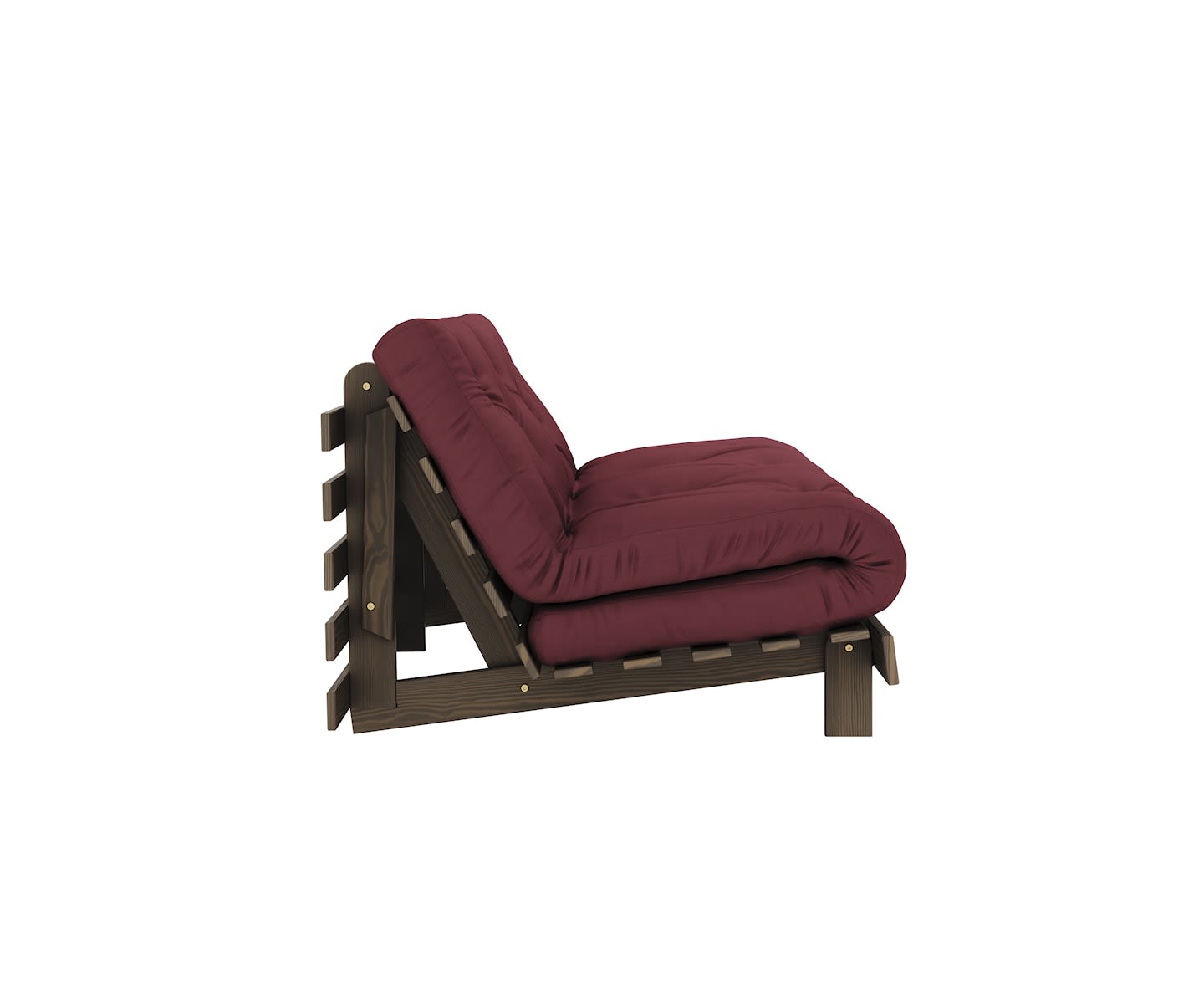 Karup Design Roots Bäddsoffa Brun/Bordeaux 160cm