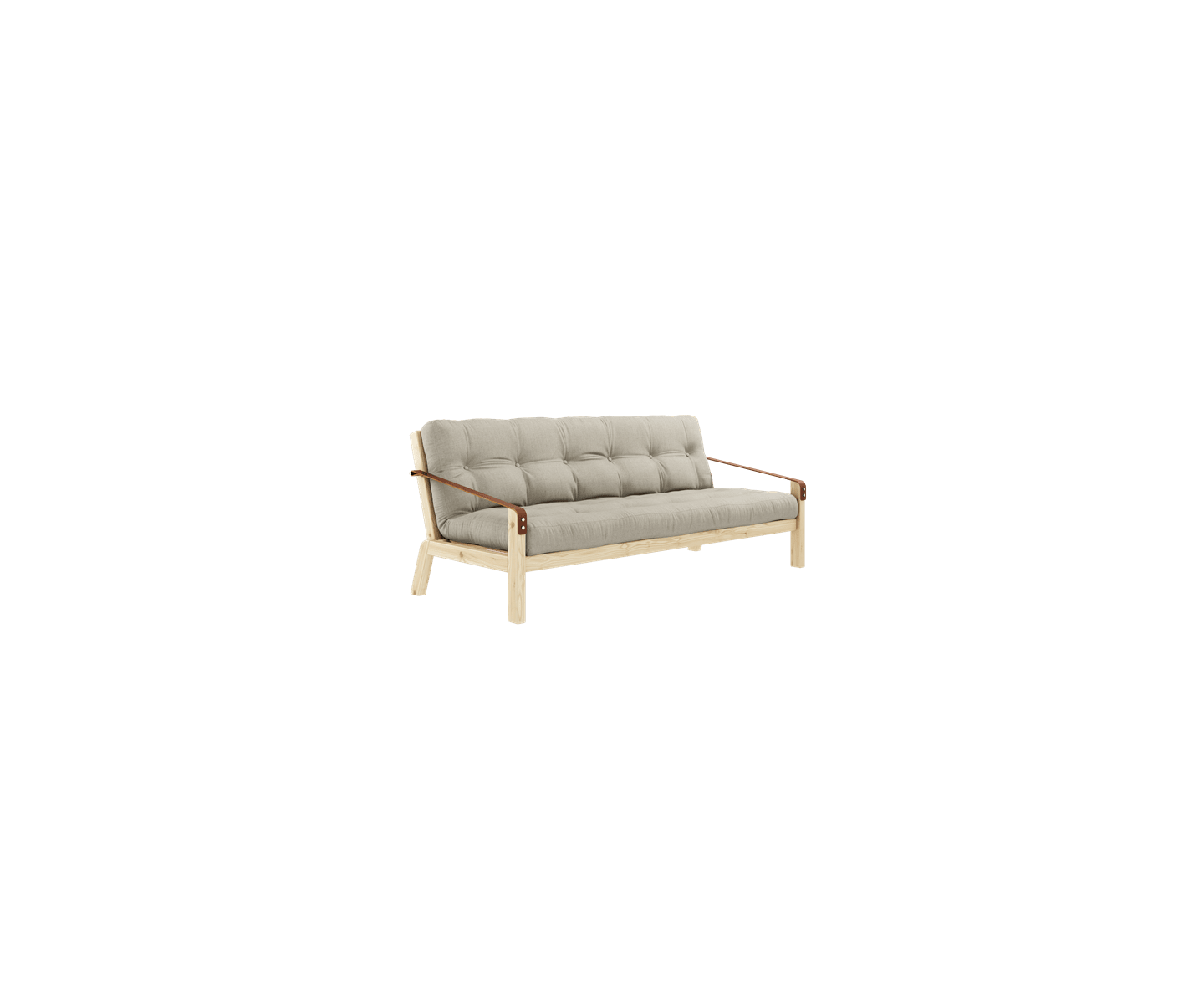 Karup Design Poetry Bäddsoffa Natur/Linen 204cm