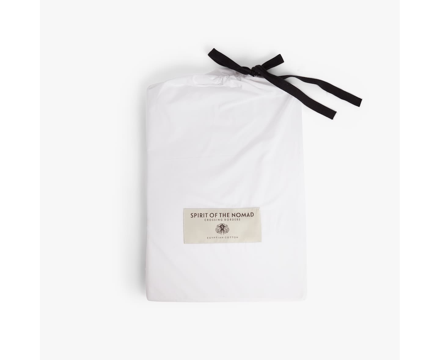 Spirit of the Nomad Spirit Pussilakana Percale Pure White Kaksinkertainen