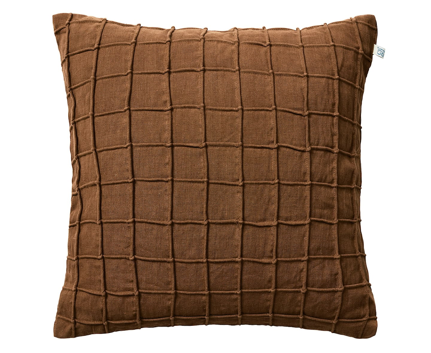 Chhatwal &amp; Jonsson Jammu Tyynynpäällinen Linen Cognac 50x50