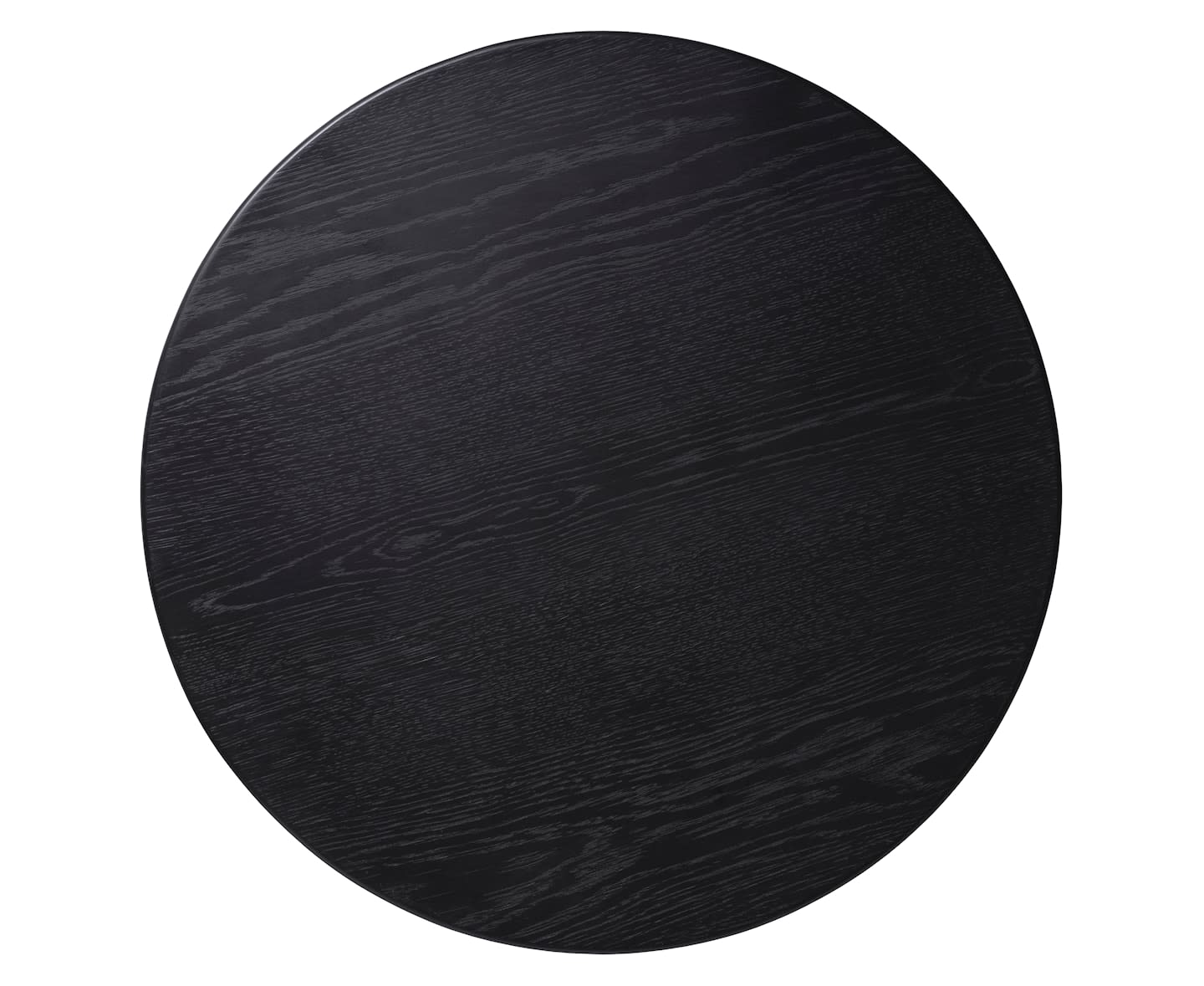 Sleepo Freja Soffbord Black Oak Ø85