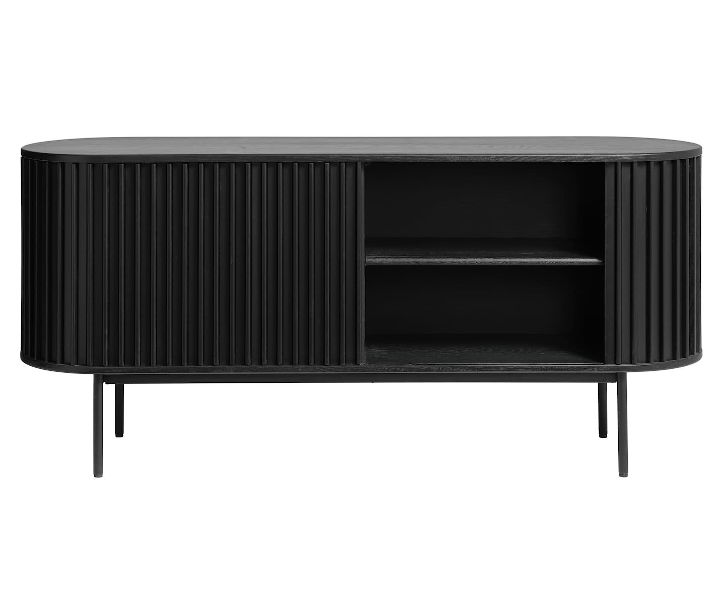 Sleepo Freja Sideboard Black Oak 160cm