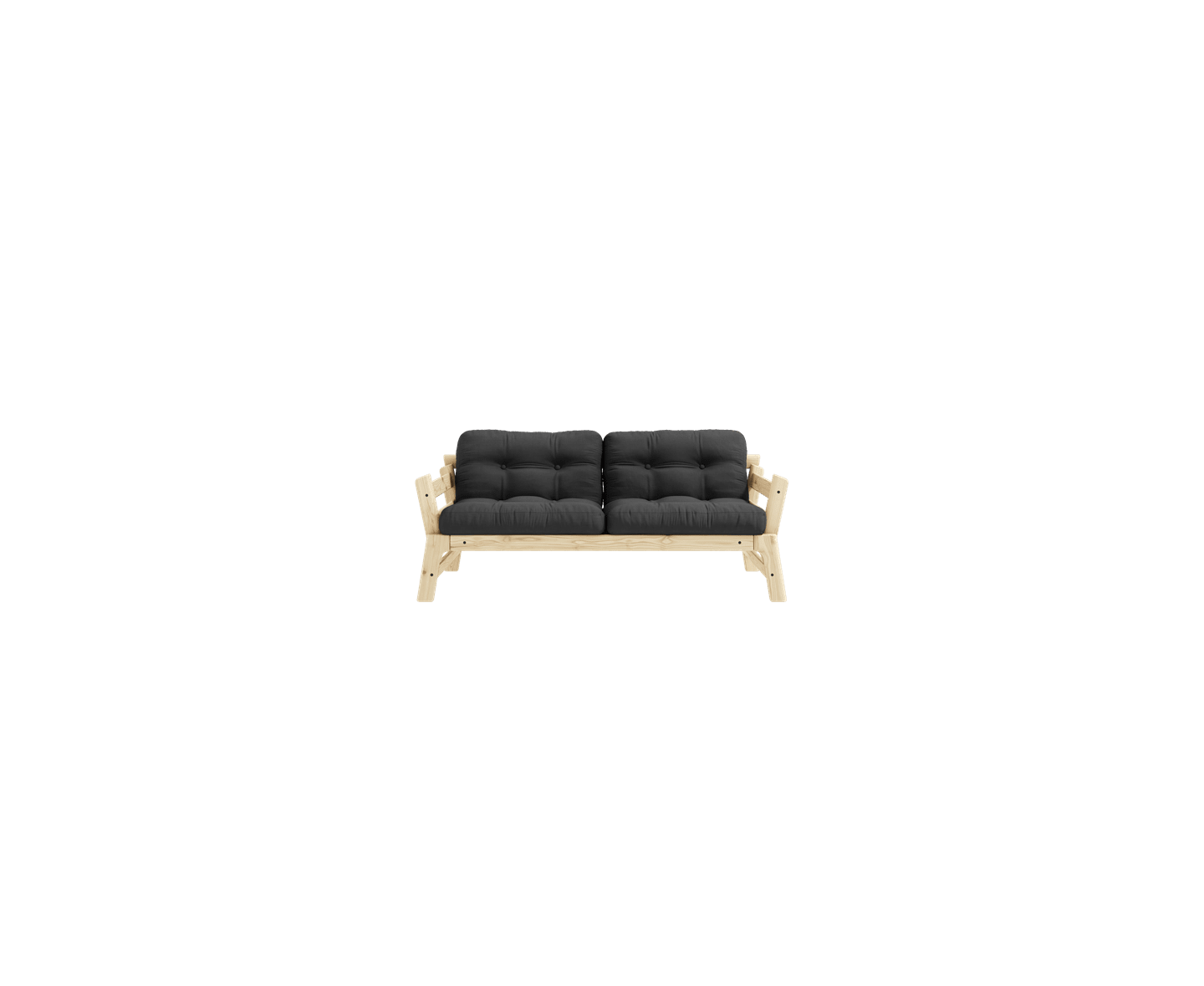 Karup Design Step Bäddsoffa Natur/Dark Grey 200cm