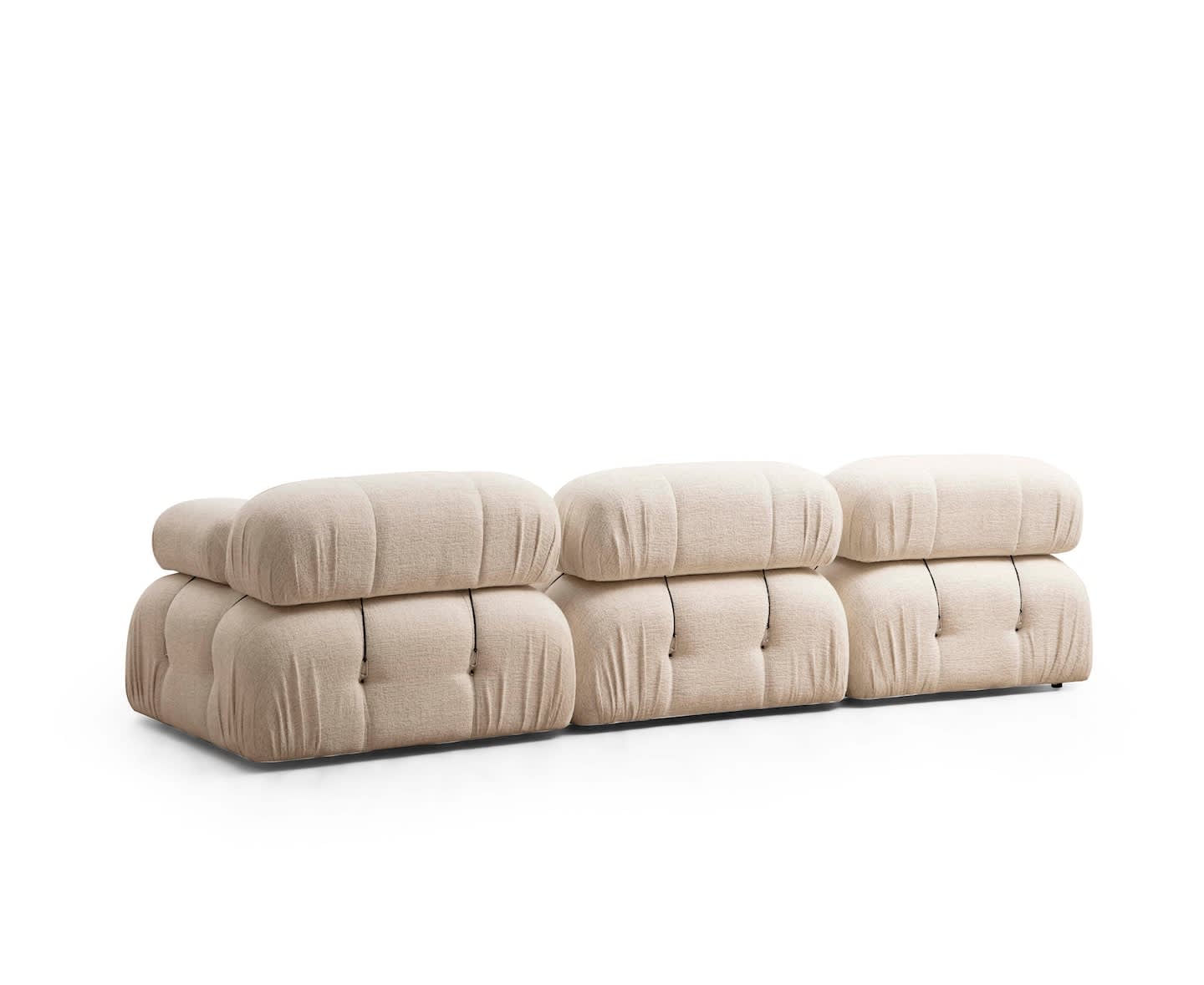 Sleepo Blanca 3-Sitzer Divansofa Creme