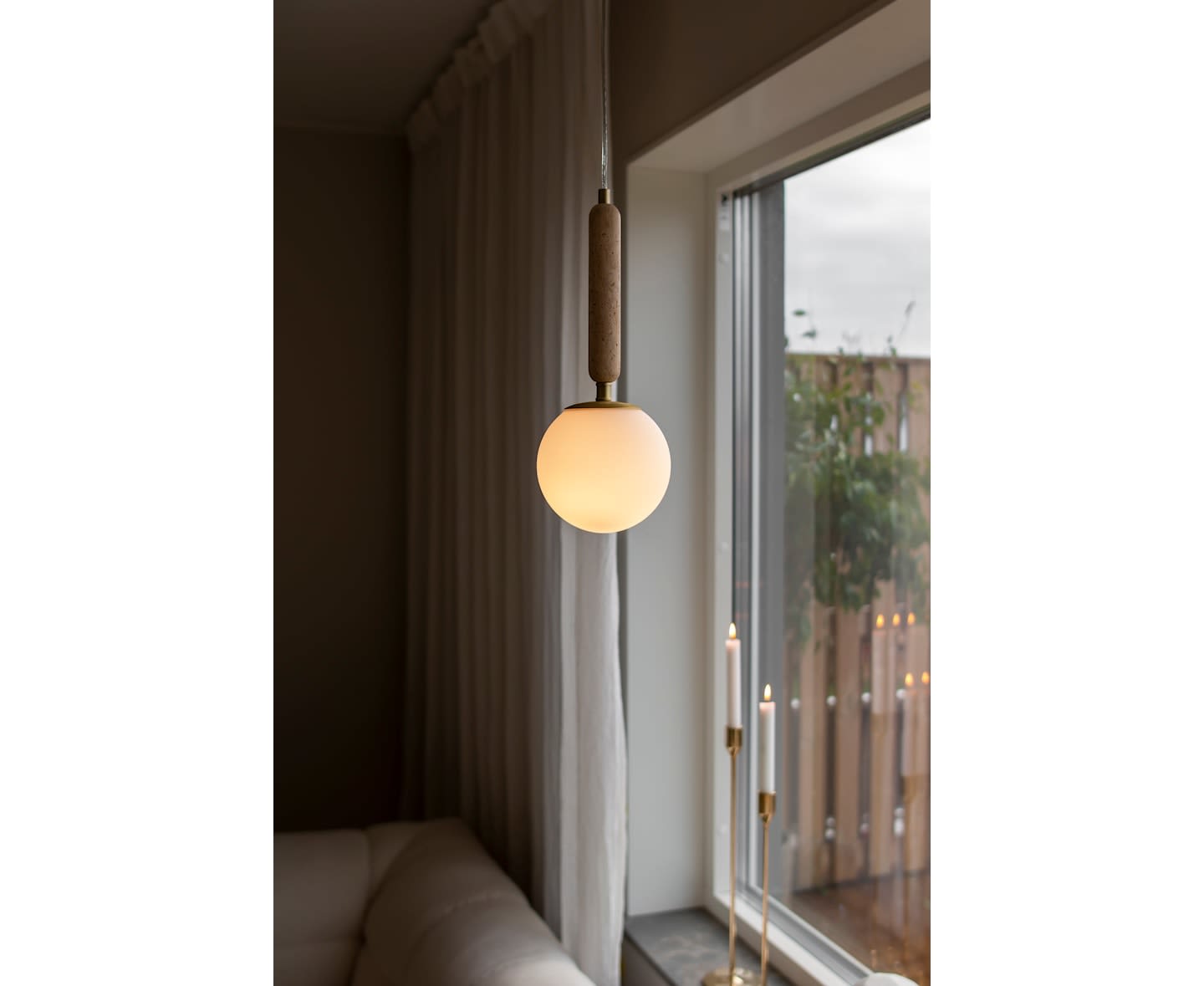 Globen Lighting Torrano Deckenlampe Mini Beige/Weiß 15