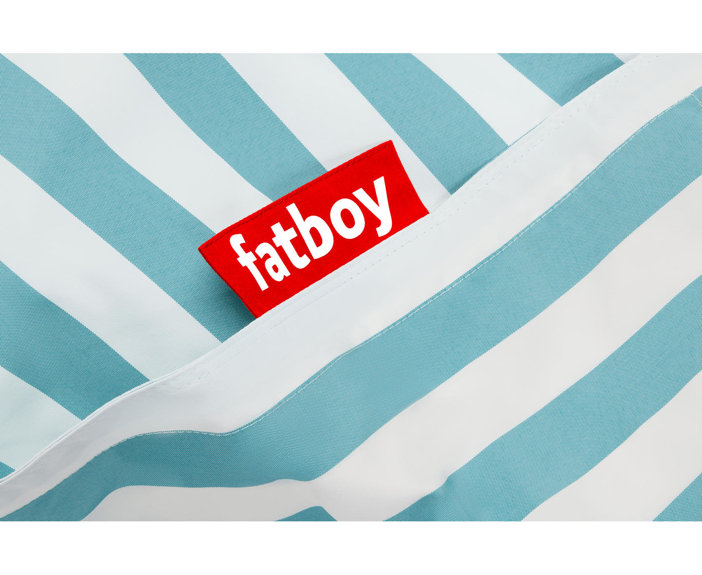 Fatboy Original Outdoor Sittpuff Stripe Azur