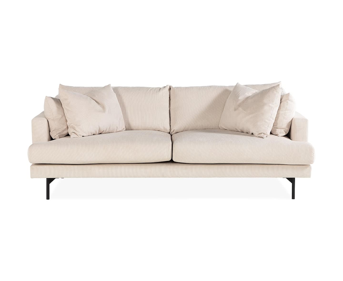 Nordic Home Rika 4-sits Soffa Manchester Beige