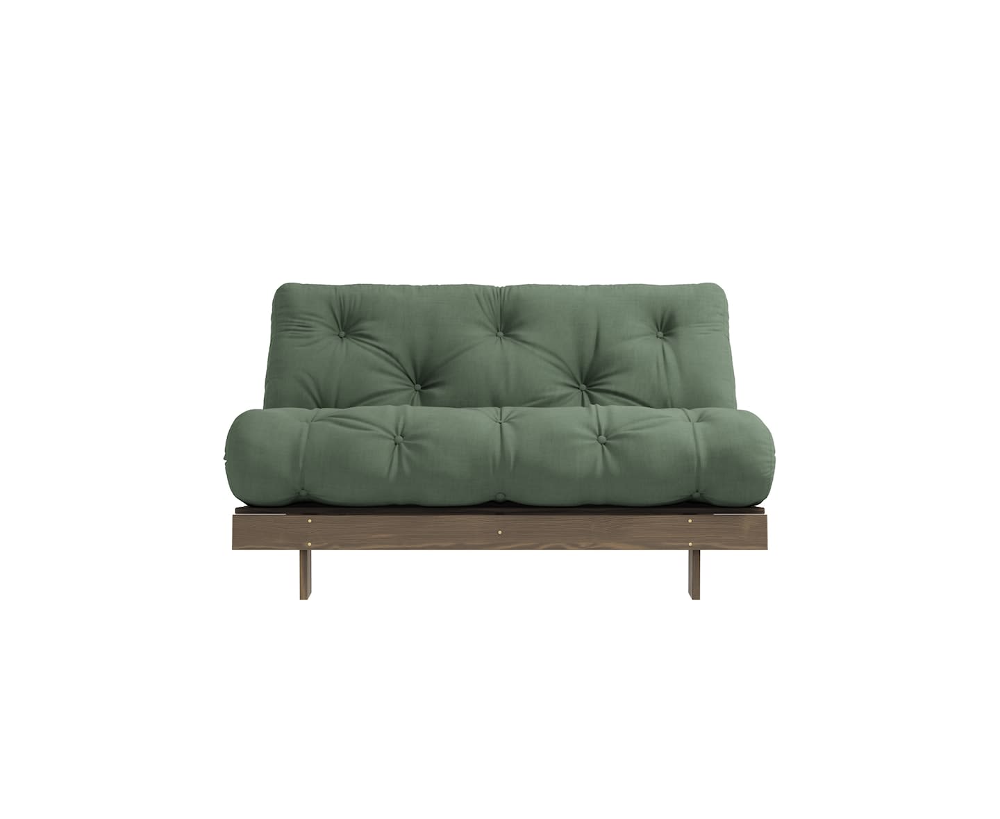 Karup Design Roots Vuodesohva Ruskea/Olive Green 140cm