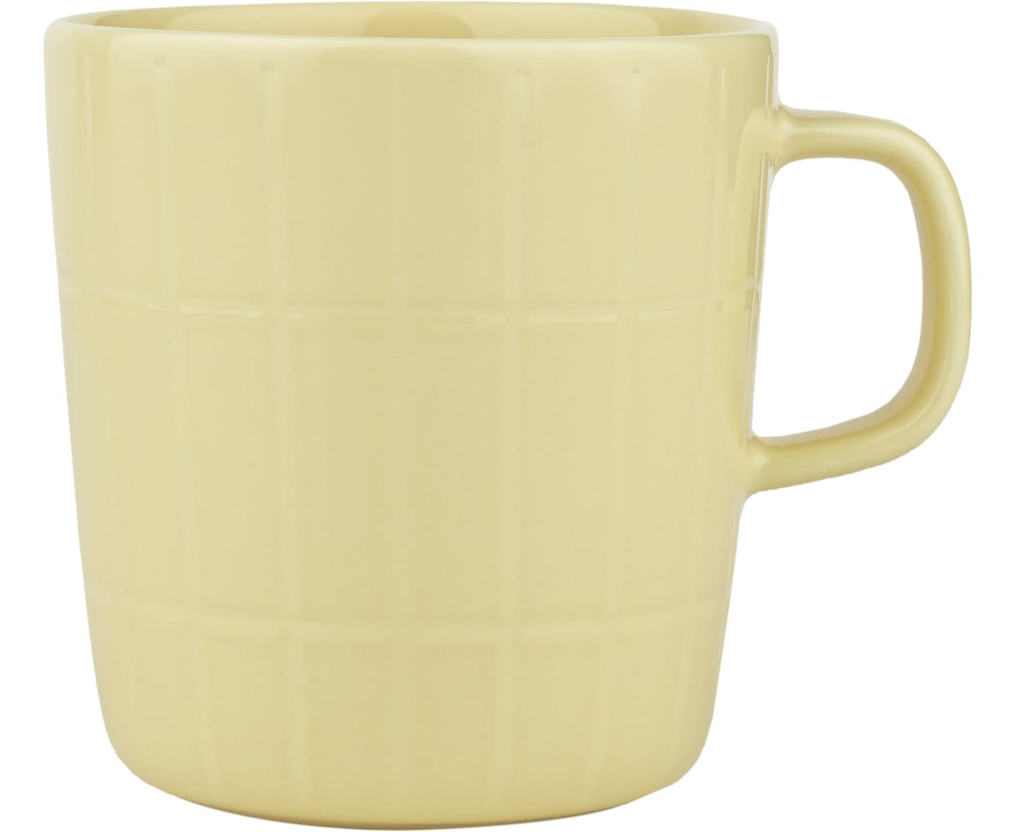 Marimekko Oiva Tiiliskivi Teemuki Butter Yellow