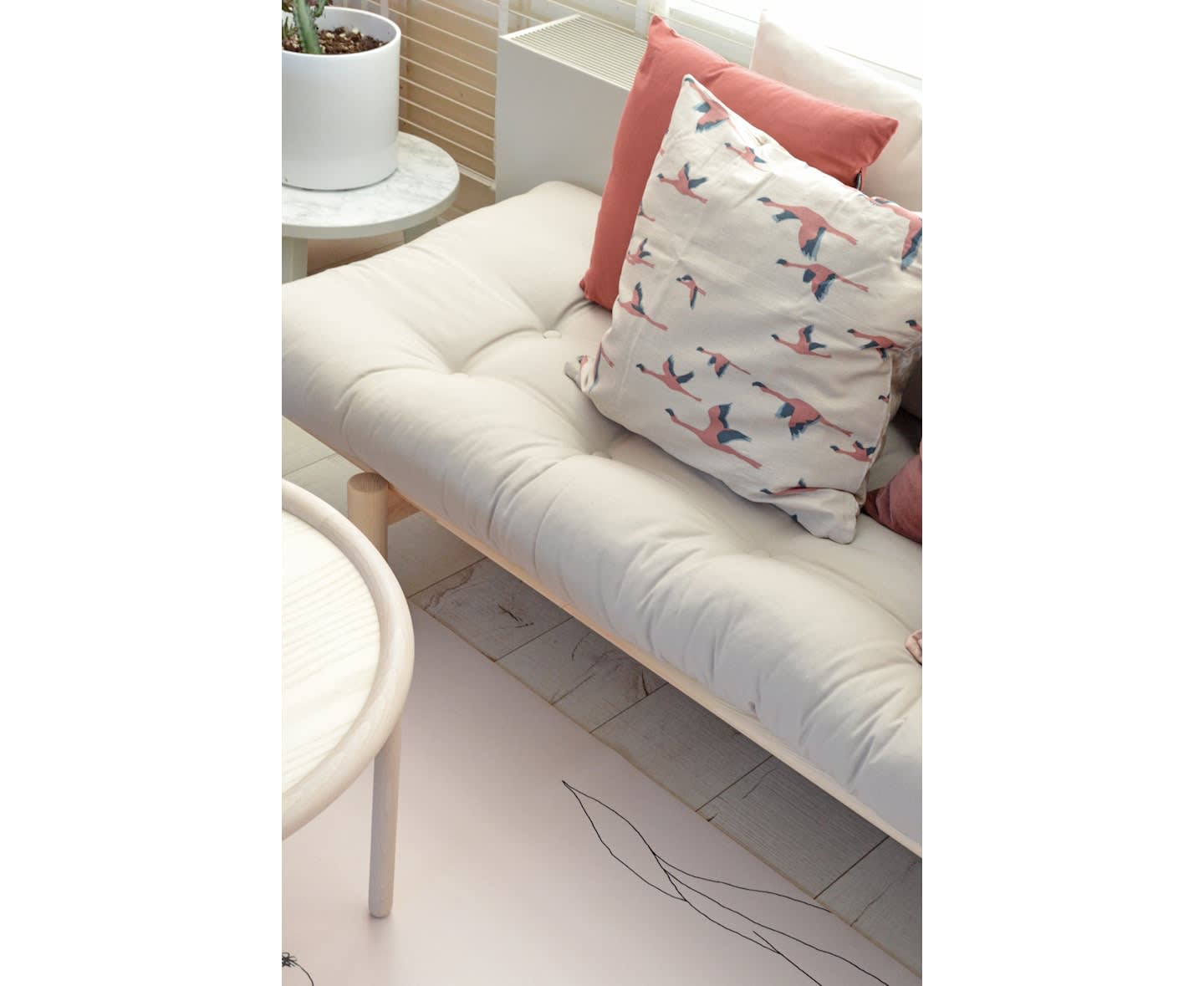 Karup Design Pace Dagbädd Natur/Beige 200cm