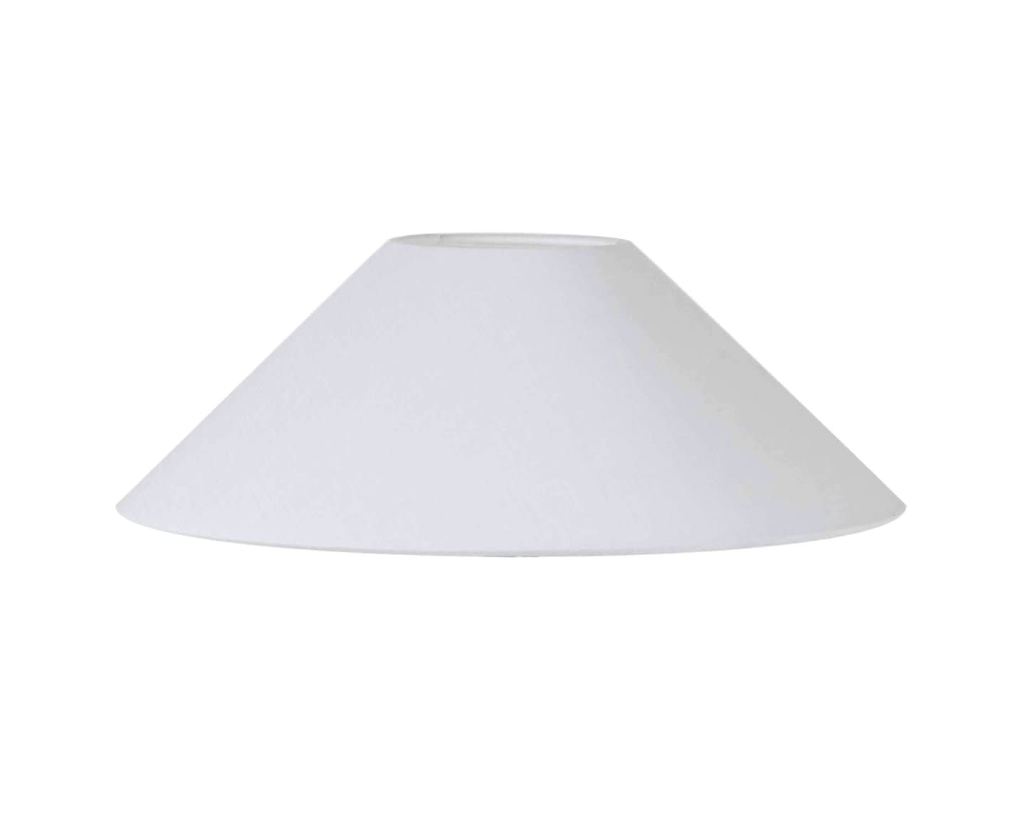 Watt &amp; Veke Basic Flat Lampskärm White 36cm