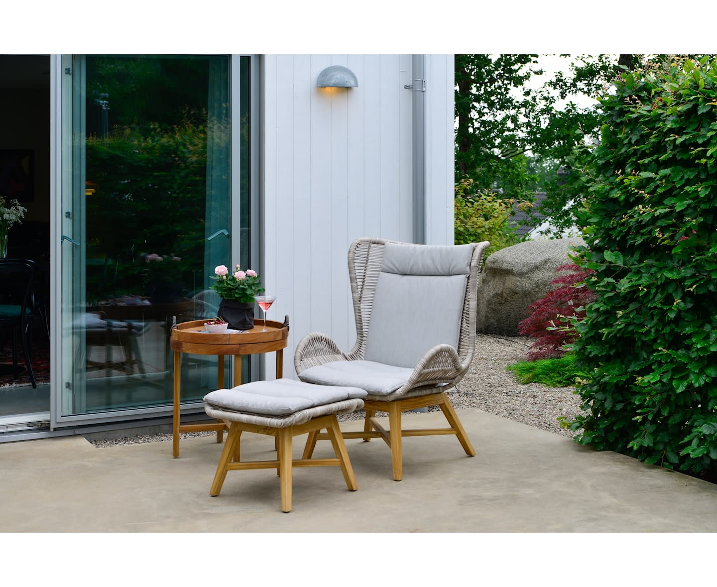 Hillerstorp Himmelsnäs Lounge-Sessel Beige