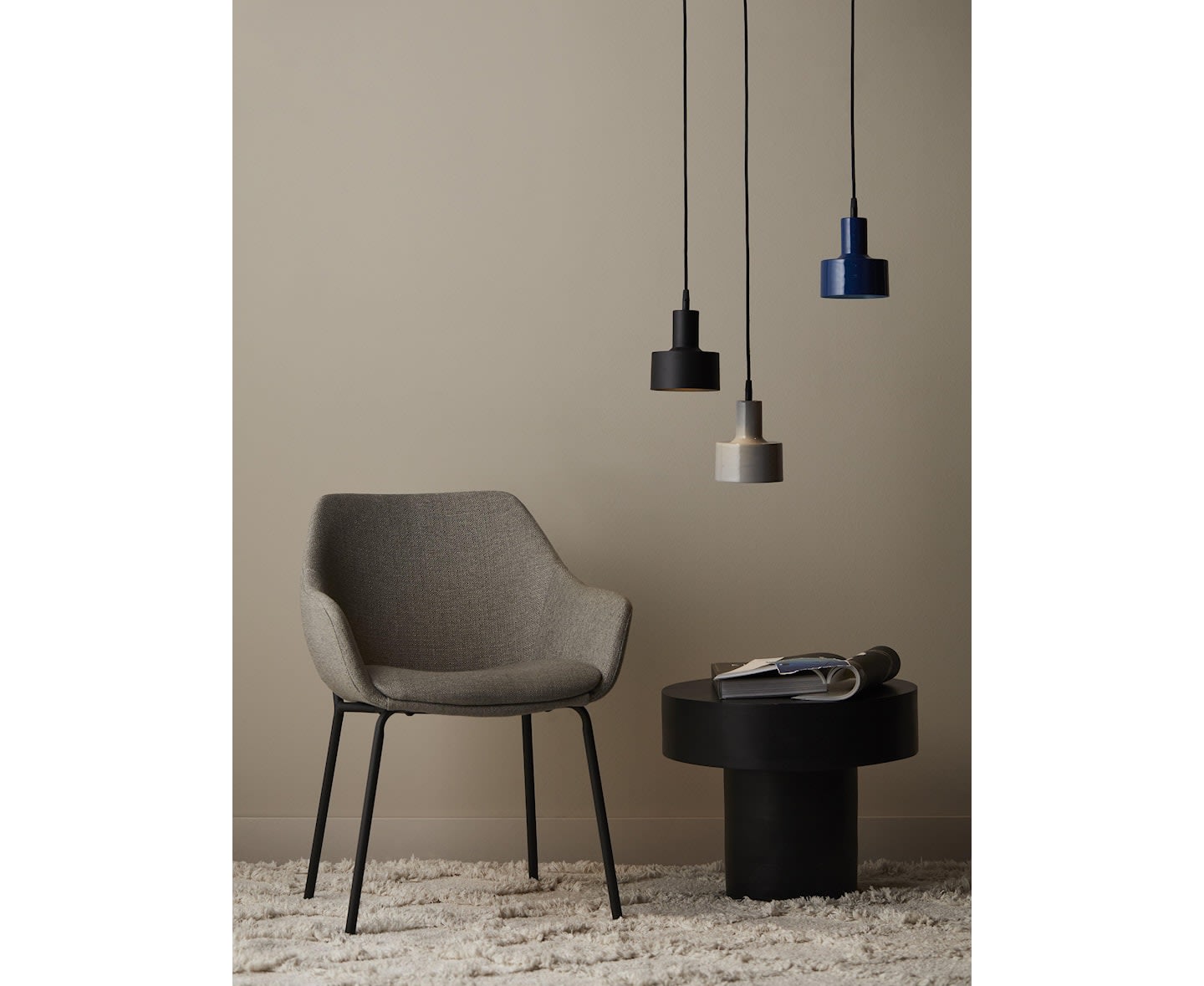 PR Home Solo Fönsterlampa Matt Svart 13cm