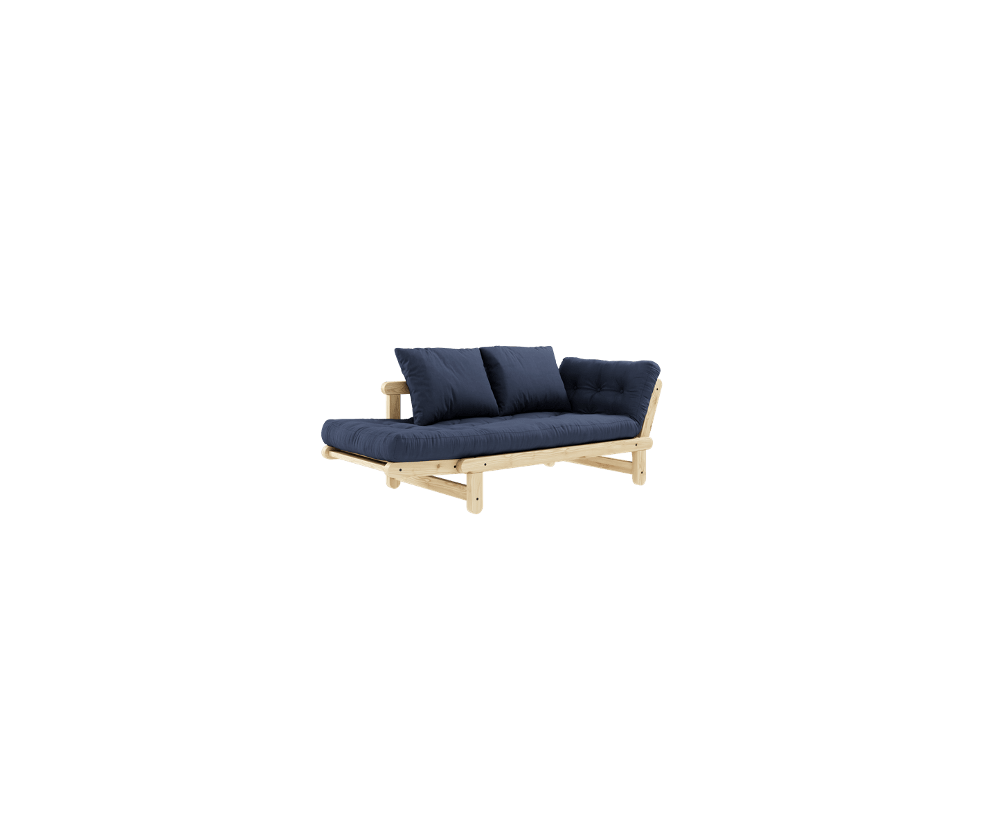 Karup Design Beat Bäddsoffa Natur/Navy 200cm