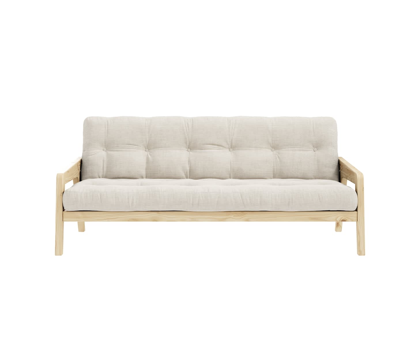 Karup Design Grab Bäddsoffa Natur/Ivory Manchester 204cm