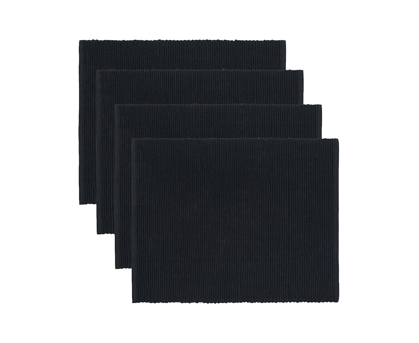 Linum Uni Bordstablett Black 35x46 4-pack