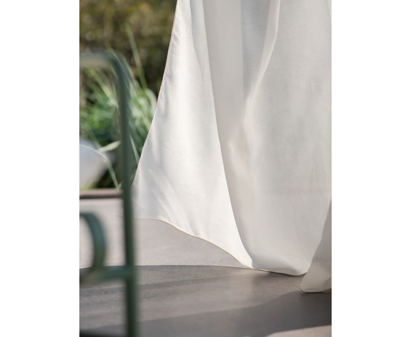 Svanefors Sol Outdoor Vorhanglänge Offwhite 260cm 2er-Pack