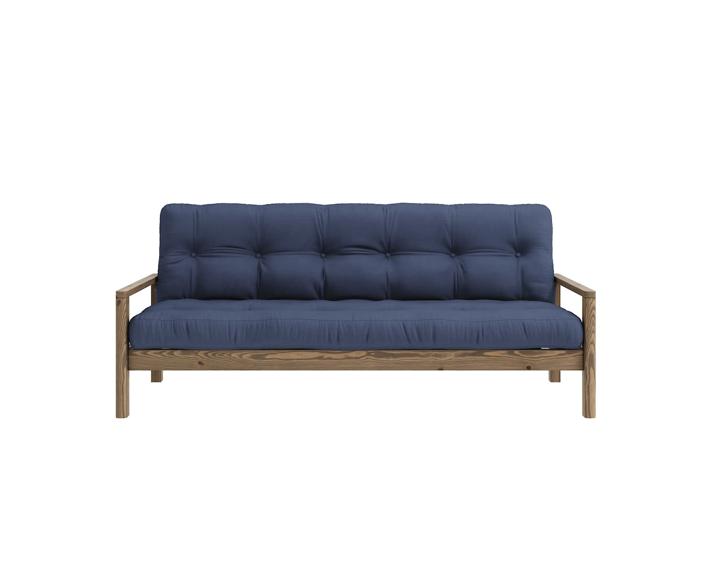 Karup Design Knob Bäddsoffa Brun/Navy 130cm