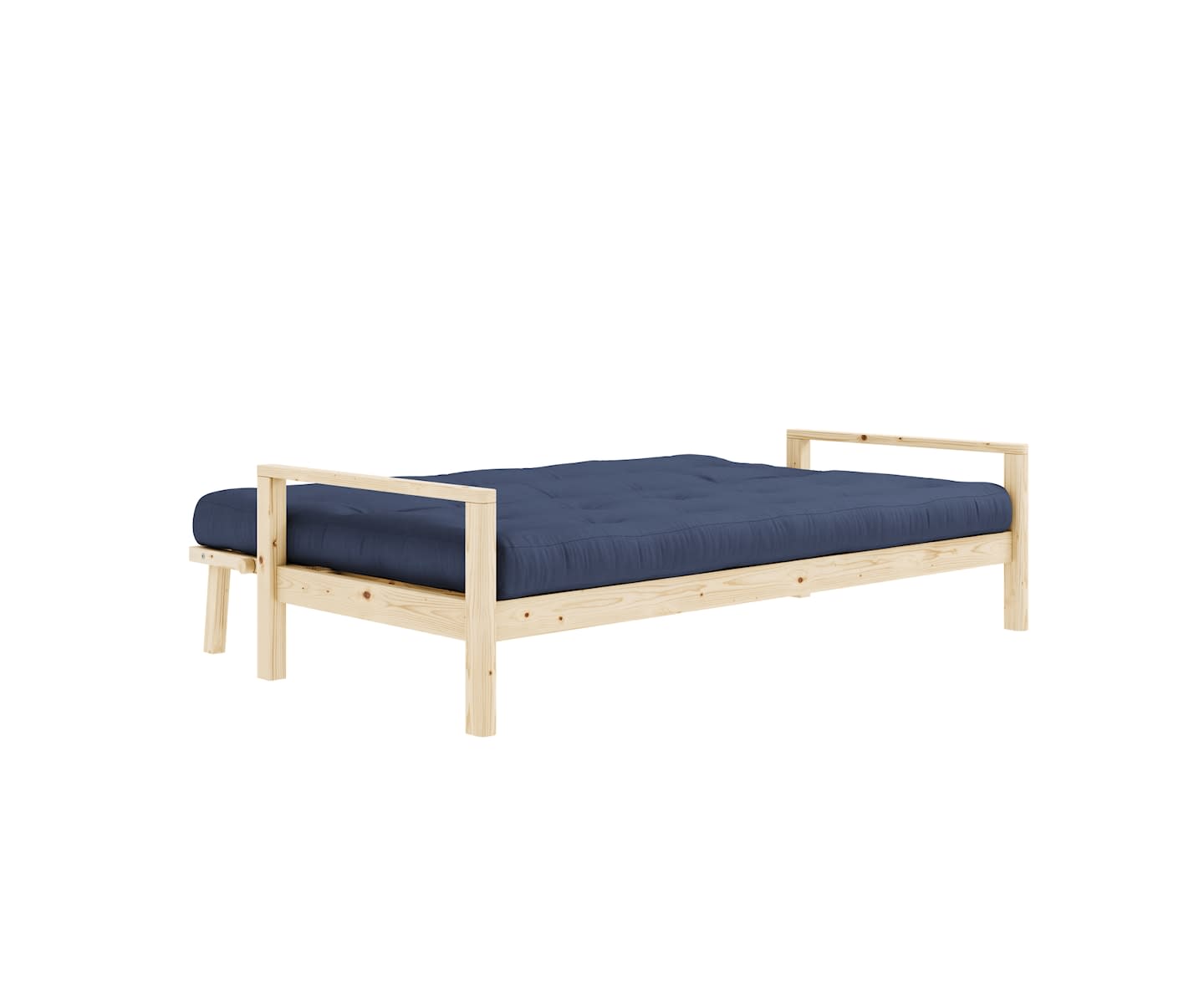 Karup Design Knob Bäddsoffa Natur/Navy 130cm