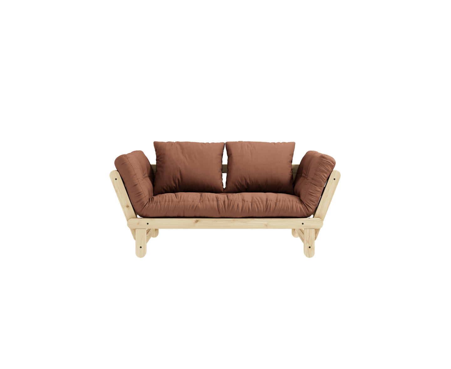 Karup Design Beat Bäddsoffa Natur/Clay Brown 200cm