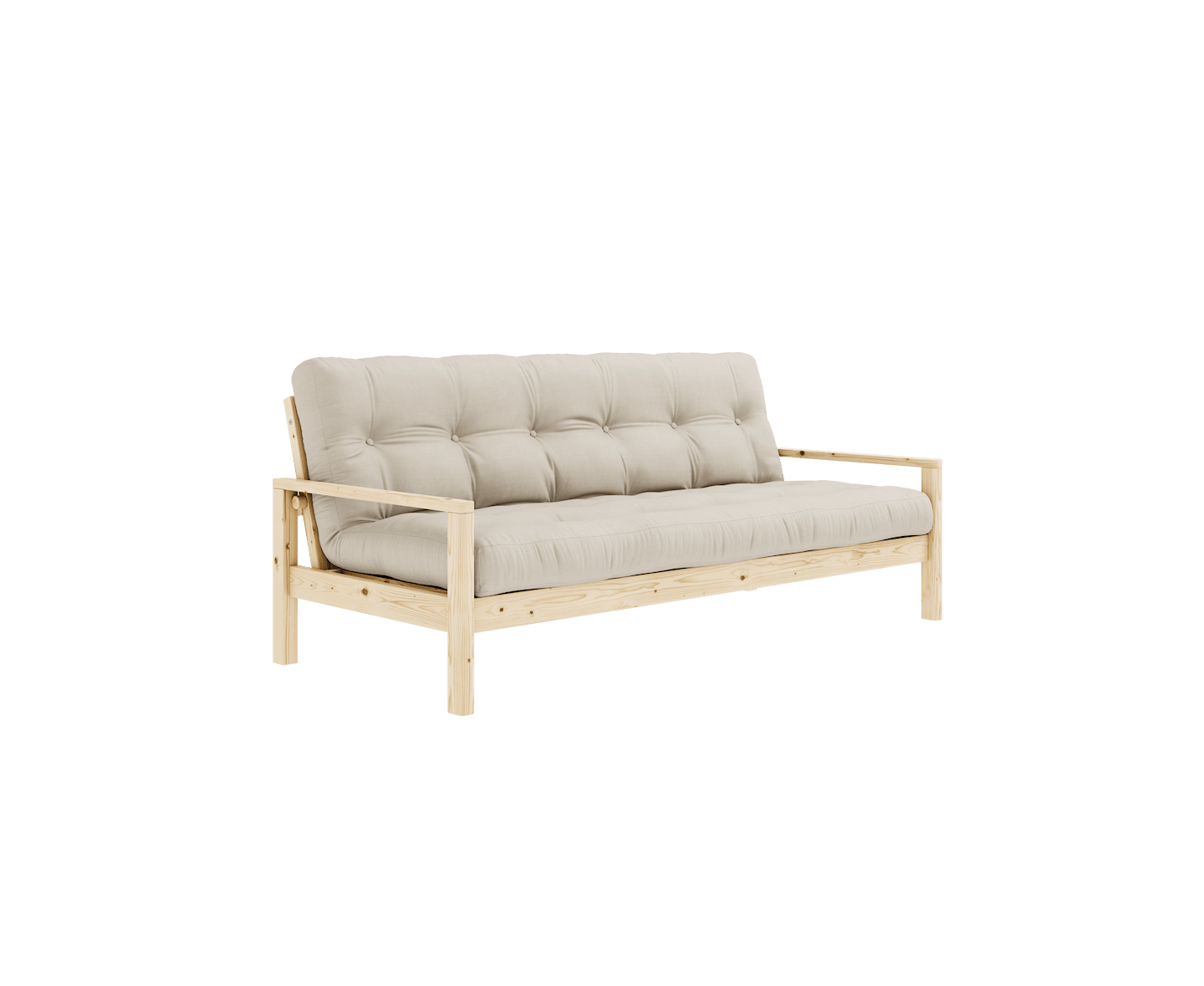 Karup Design Knob Bäddsoffa Natur/Beige 130cm