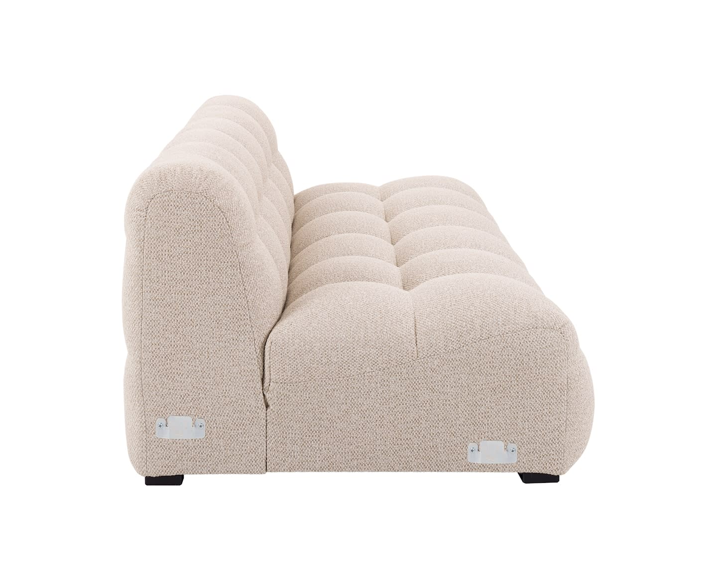 Sleepo Billie 3-Sitzer Sofa Modul Beige Bouclé 168cm