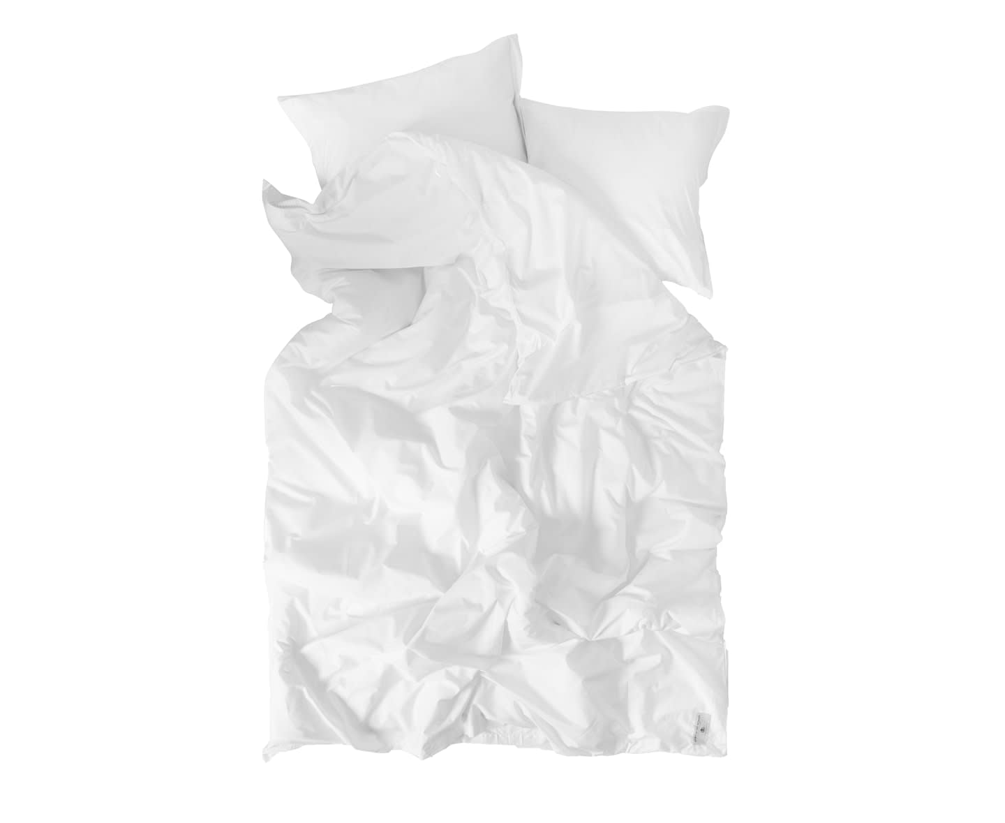 Spirit of the Nomad Spirit Pussilakana Percale Pure White Yksittäinen