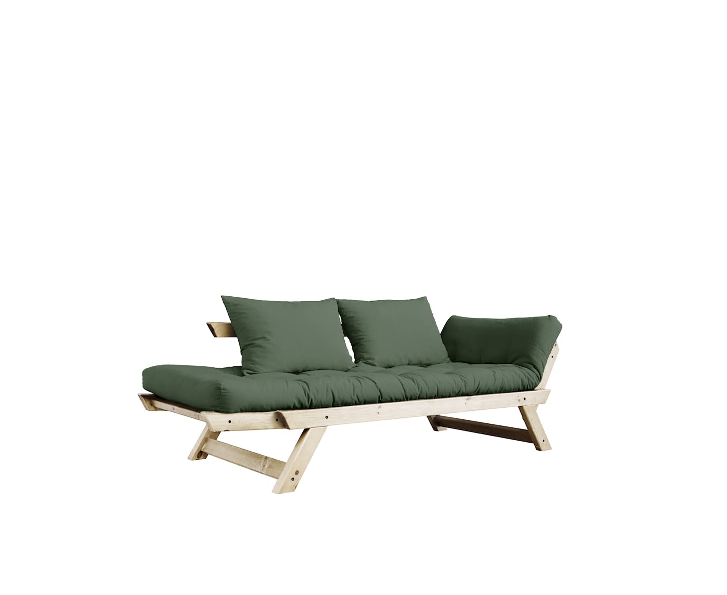 Karup Design Bebop Dagbädd Natur/Olive Green 174cm