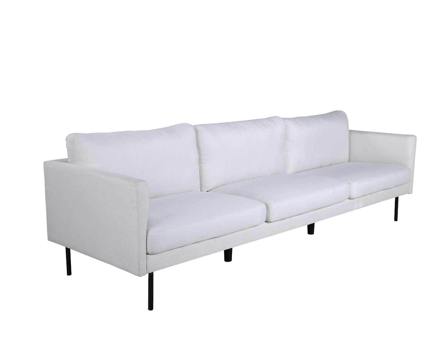 Nordic Home Monique 3-sits Soffa Ljusbeige 262cm