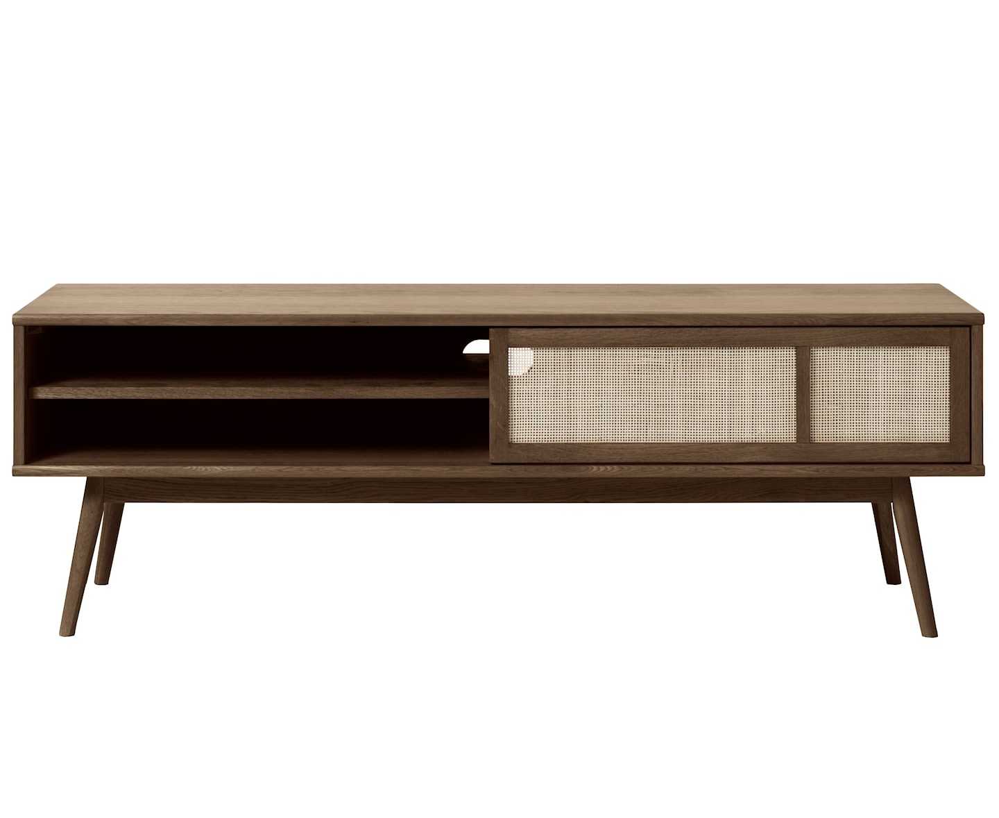 Sleepo Sofia TV-Benk Smoked Oak 150cm