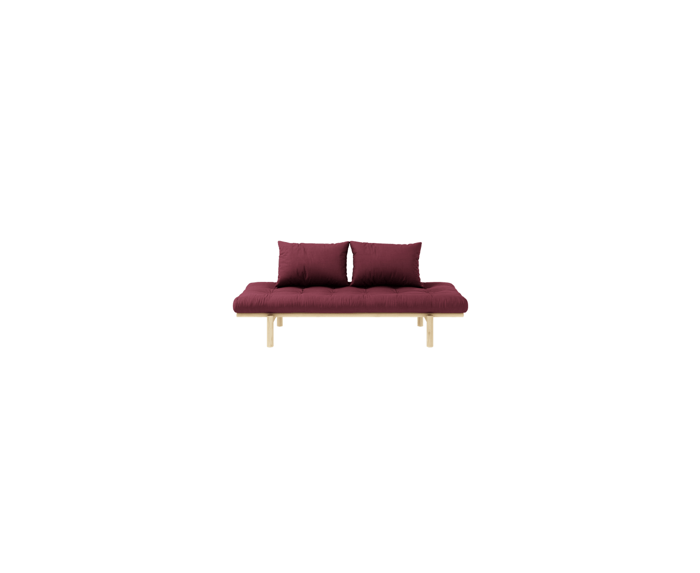 Karup Design Pace Dagbädd Natur/Bordeaux 200cm