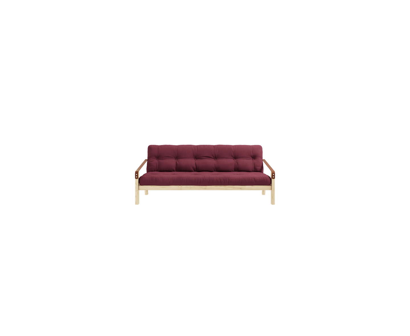 Karup Design Poetry Bäddsoffa Natur/Bordeaux 204cm