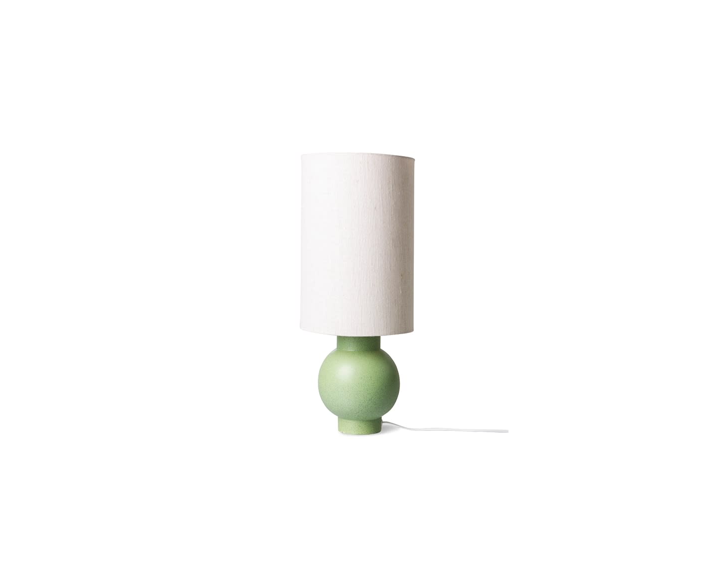 HKliving Ceramic Lampfot Pistachio Green