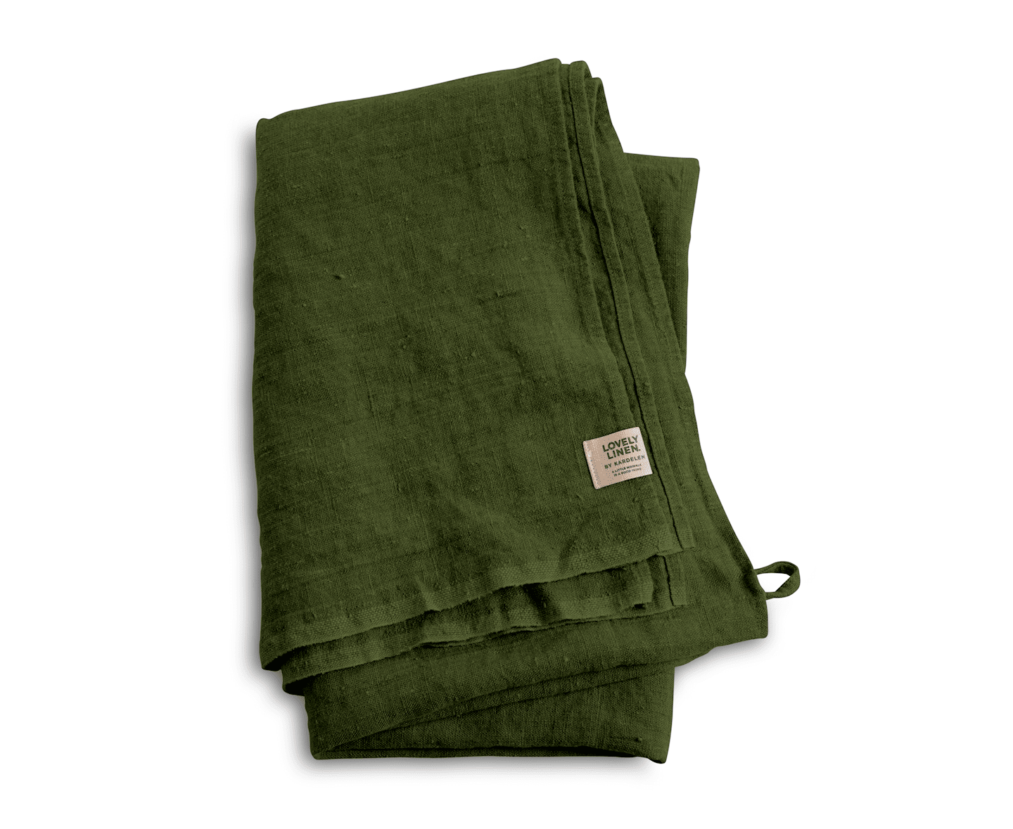 Lovely Linen Hamam Handduk Jeep Green