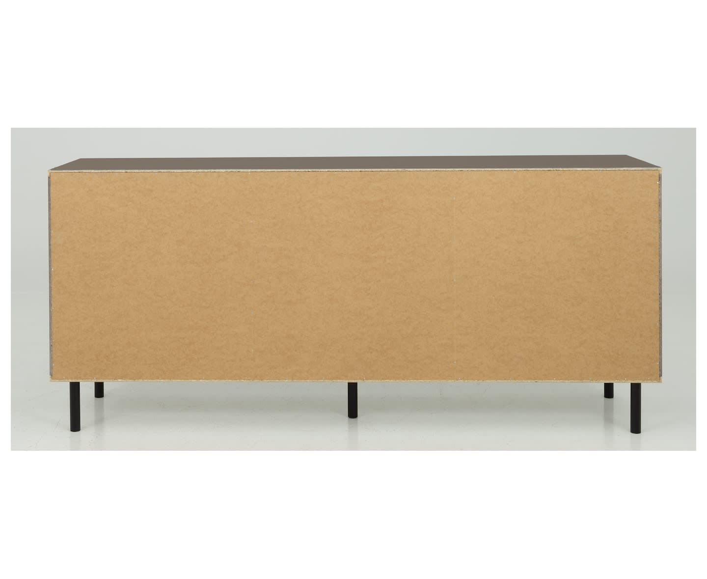 Tenzo Corner Sideboard Dark Taupe Matte 176.5cm