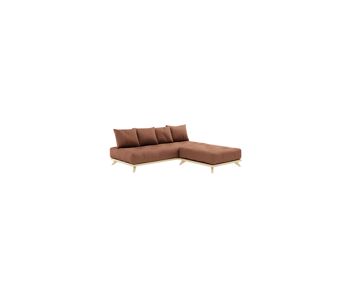 Karup Design Senza Sovesofa Natur/Clay Brown 200cm