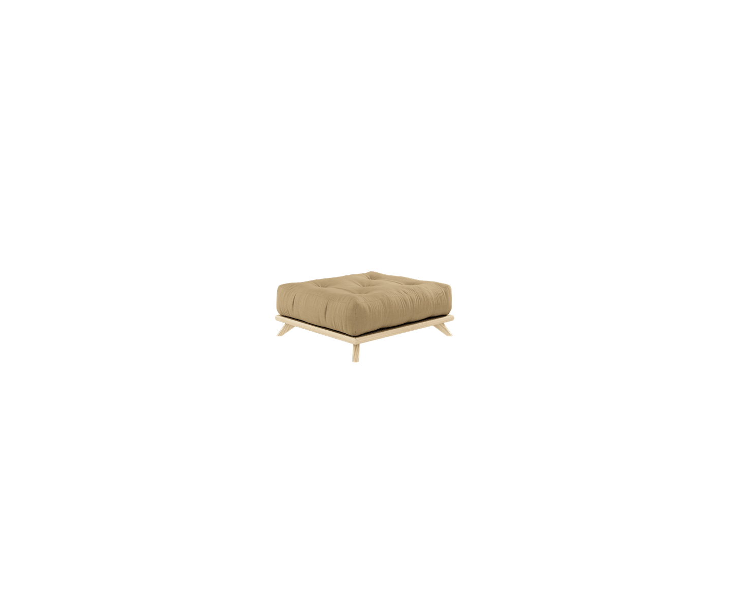 Karup Design Senza Fotskammel Natur/Wheat Beige