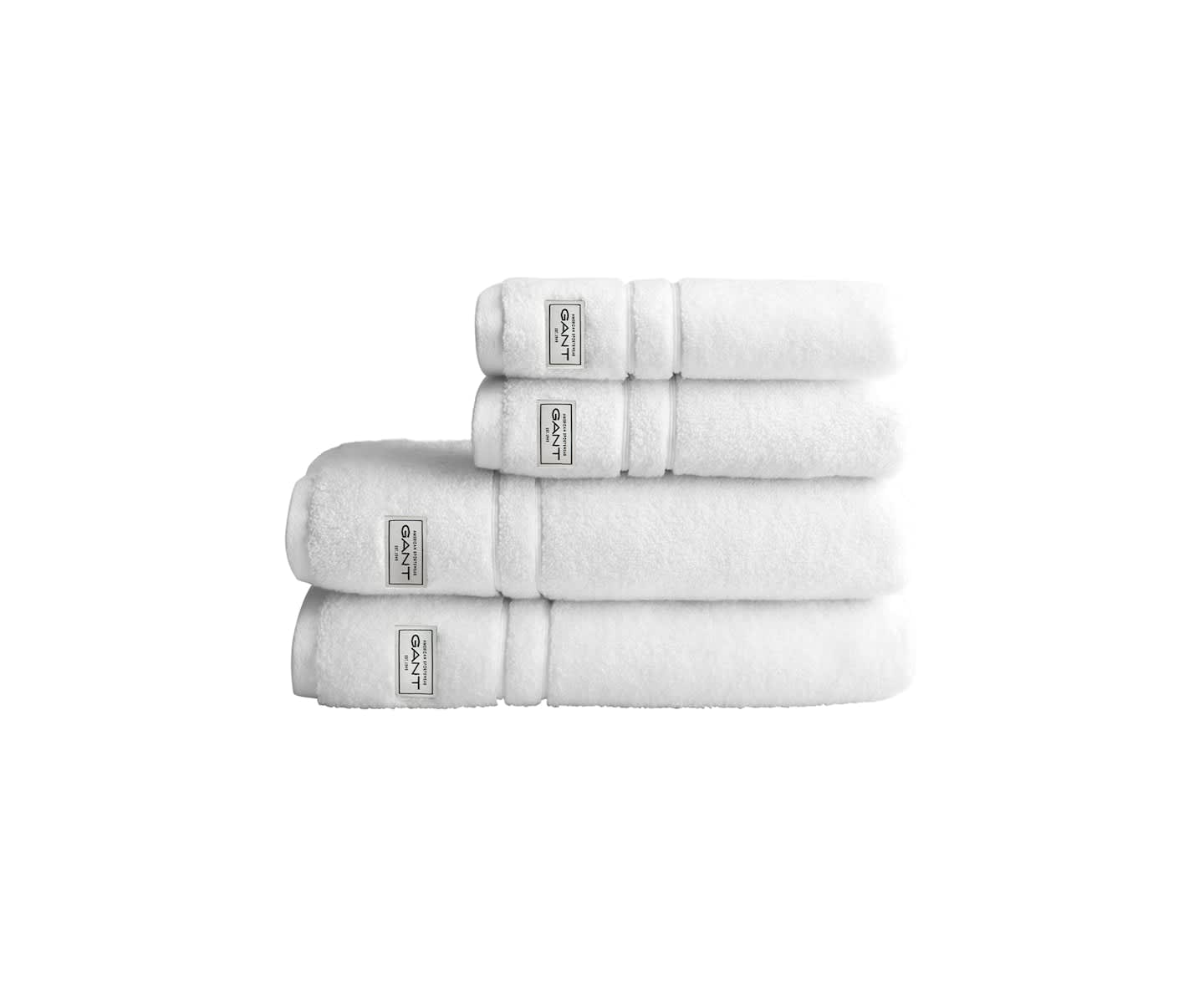 GANT Home Organic Premium Terry Handduk White 4-pack