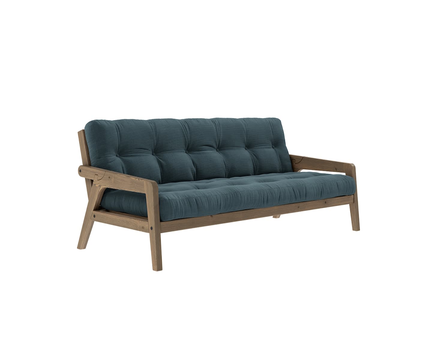 Karup Design Grab Bäddsoffa Brun/Pale Blue Manchester 204cm