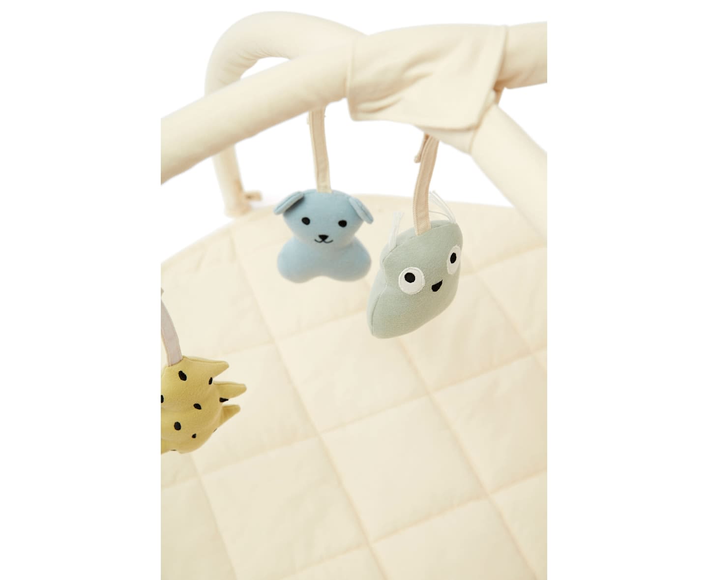 Kids Concept Babygym Textil Naturvit