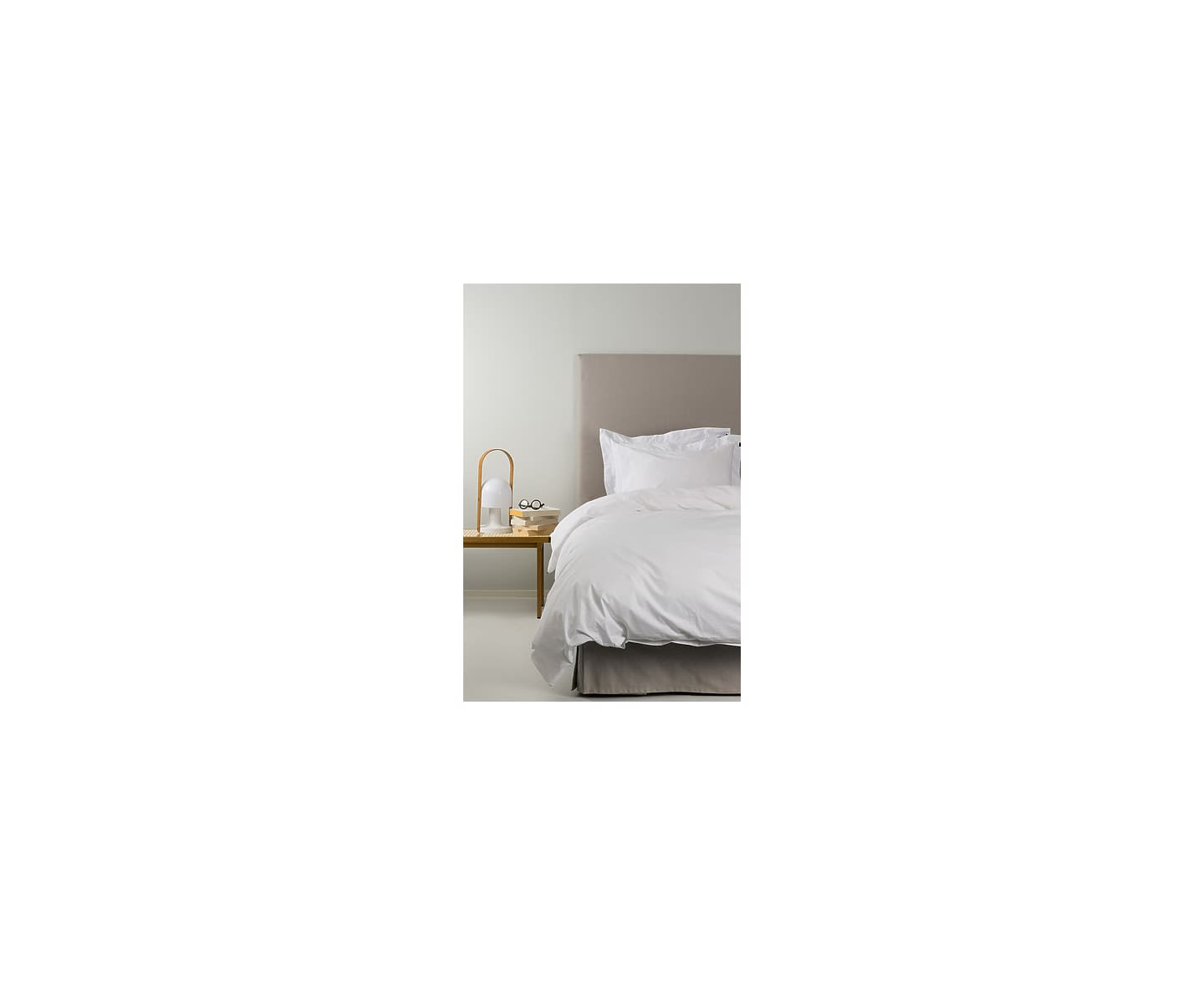 Himla Dreamtime Putevar GOTS Percale White 50x90