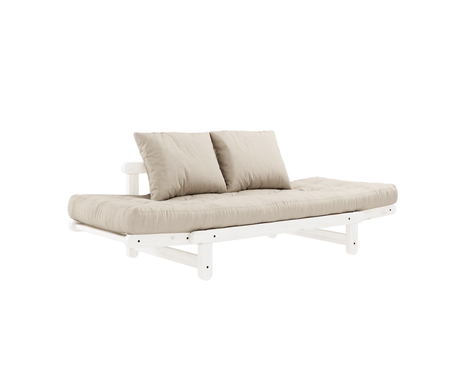 Karup Design Beat Bäddsoffa Vit/Beige 200cm