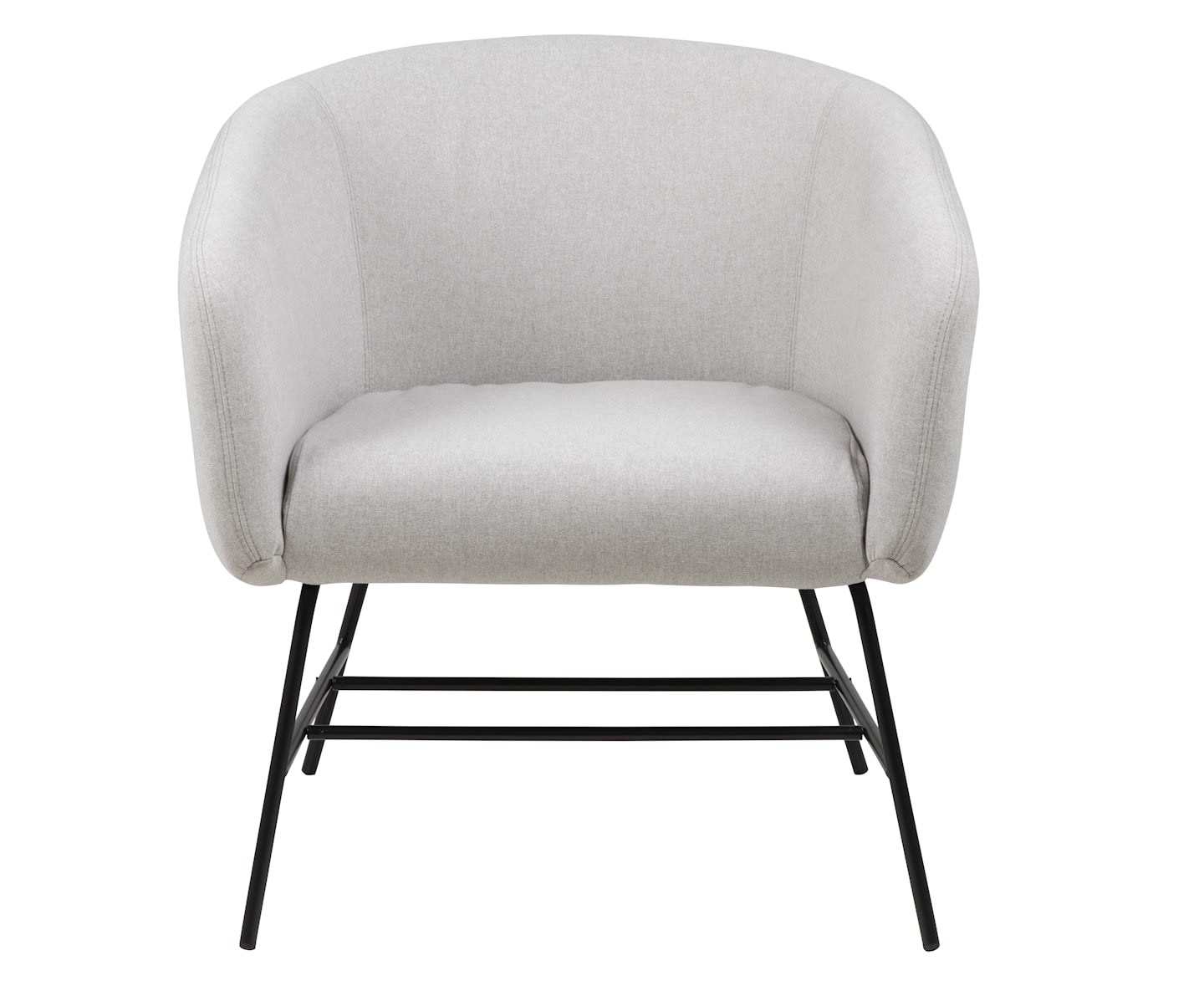 Nordic Home Nova Sessel Hellgrau